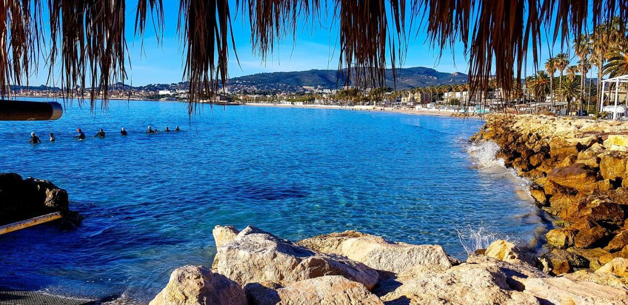 Appartement Vue Mer Avec Parking Ferme La Ciotat Bagian luar foto