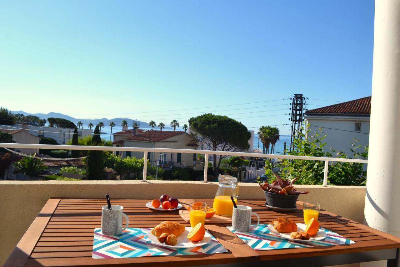 Appartement Vue Mer Avec Parking Ferme La Ciotat Bagian luar foto