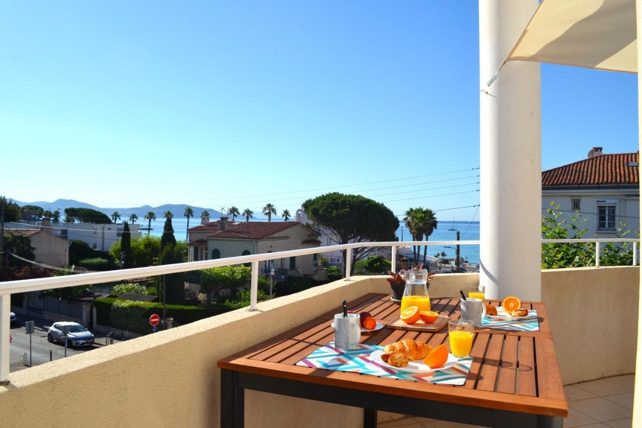 Appartement Vue Mer Avec Parking Ferme La Ciotat Bagian luar foto